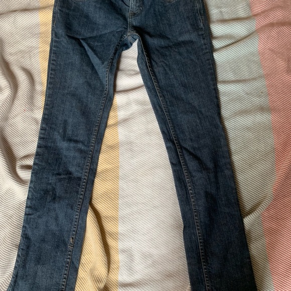 Free people skinny jeans with zippers - Picture 2 of 3